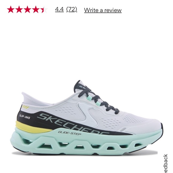 Skechers women’s Athletic Slip-Ins White Black - Picture 5 of 5